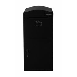 Pakketbrievenbus Logixbox Frontbox - zwart