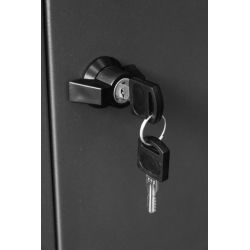 Pakketbrievenbus Logixbox Frontbox - zwart