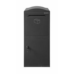 Pakketbrievenbus Logixbox Frontbox - zwart