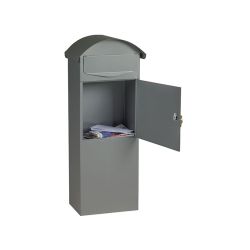 Staande brievenbus Berlin - mat grijs