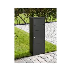 Pakketbrievenbus Hannover - mat zwart