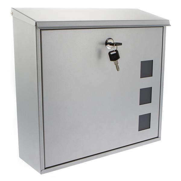 G2 G2 Aire wandbrievenbus staal zilvergrijs