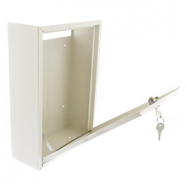 G2 G2 Forth postopvangbak smal staal wit