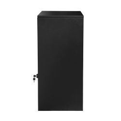 Pakketbrievenbus Logixbox Frontbox Inbouw achteruitname - zwart