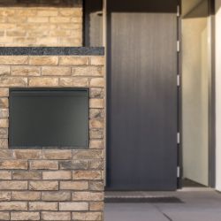 STOER! Pakketbrievenbus inbouwkast - antraciet