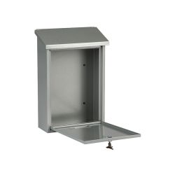 Brievenbus Dublin - zilvergrijs