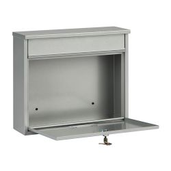 Brievenbus Oxford - zilvergrijs