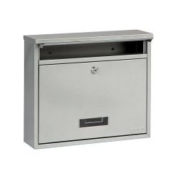 Brievenbus Oxford - zilvergrijs