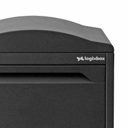 Pakketbrievenbus Logixbox Frontbox Uni - grijs