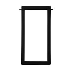 Pakketbrievenbus Logixbox Frontbox Uni Inbouw - zwart