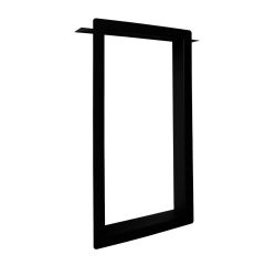 Pakketbrievenbus Logixbox Frontbox Uni Inbouw - zwart