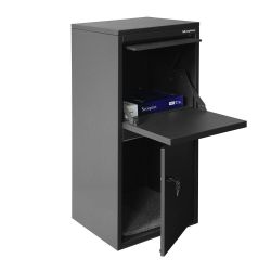 Pakketbrievenbus Logixbox Frontbox Uni Inbouw - grijs