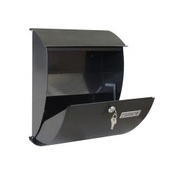 Brievenbus Sheffield - zwart