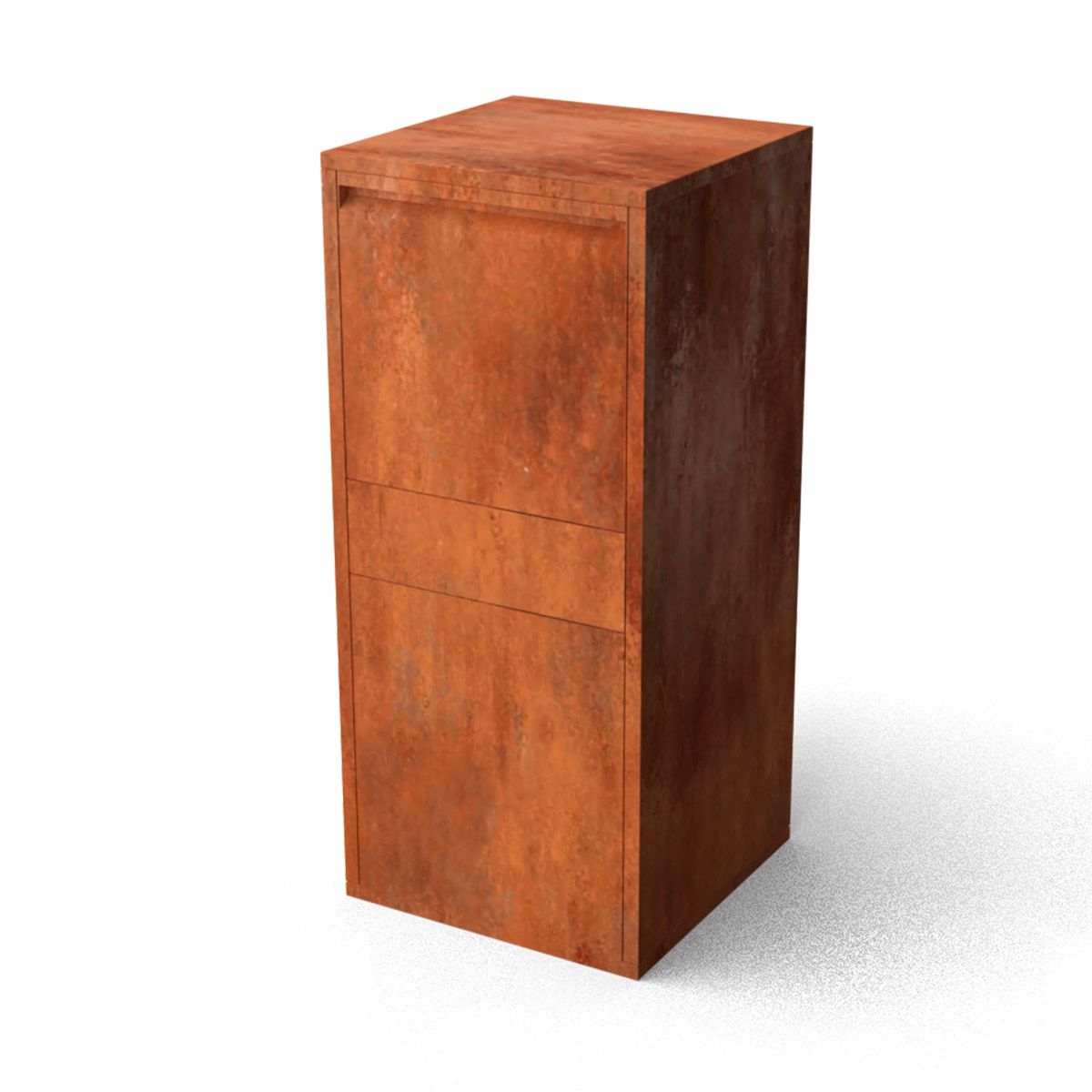 Geroba Geroba Giftu pakketbrievenbus cortenstaal