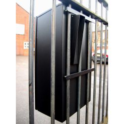 G2 hekbrievenbus - zwart