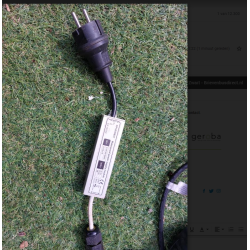 LED-verlichting voor achter uitgelaserd huisnummer