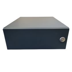 Flexibele inbouwbrievenbus 39-62 cm - antraciet