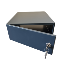 Flexibele inbouwbrievenbus 39-62 cm - antraciet