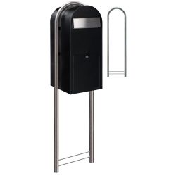 Brievenbus Bobi Jumbo - zwart