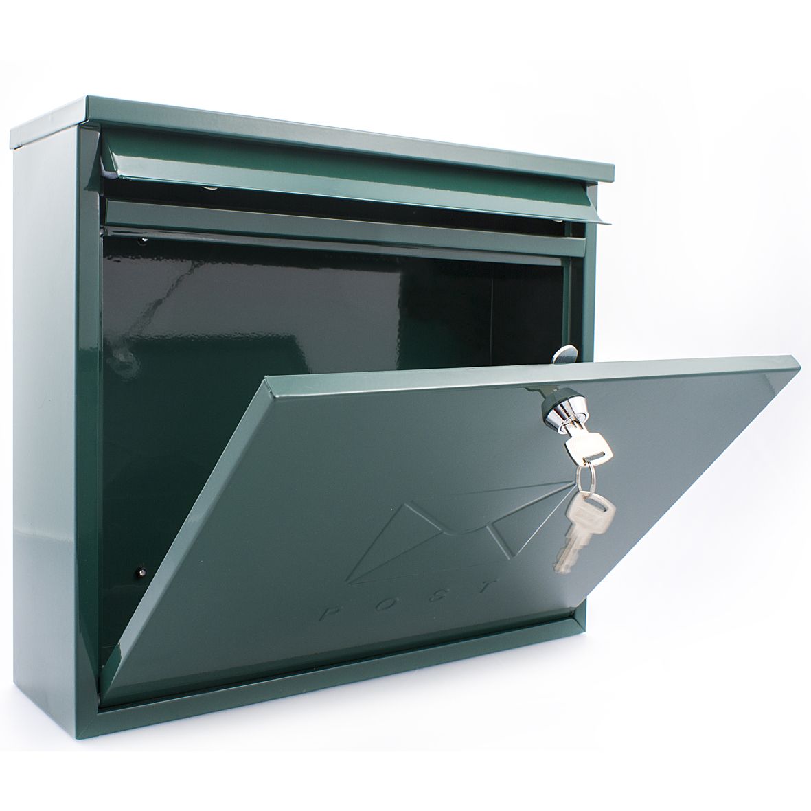 G2 G2 Elegance wandbrievenbus staal groen