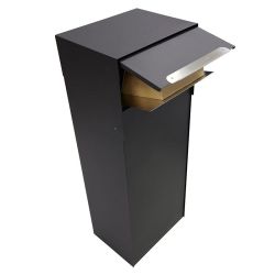 STOER! Pakketbrievenbus achteruitname - zwart