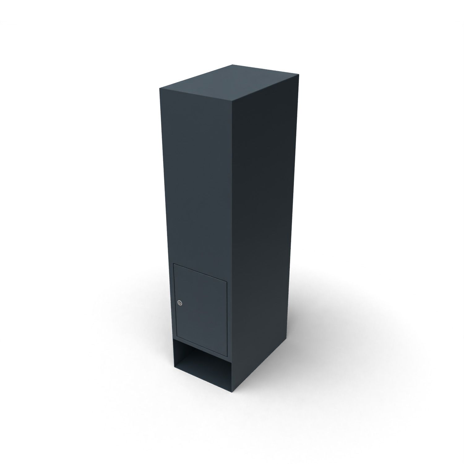 Geroba Geroba Pakun pakketbrievenbus staal antracietgrijs