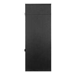 Pakketbrievenbus met postvak Logixbox Frontbox DeLuxe Uni achteruitname - grijs