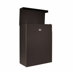 eSafe Entrada design wandbrievenbus - zwart