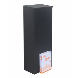 Pakketbrievenbus Logixbox Trendybox - zwart