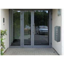 SafePost systeem met 4 brievenbussen BDL914 - antracietgrijs