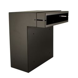 STOER! Post doorvoerkast Bremen 75-135mm. - zwart