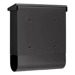 Burg-Wächter brievenbus met krantenvak London-Set - zwart/RVS