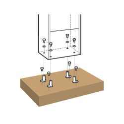 Pakketbrievenbus Keulen XL - mat zwart