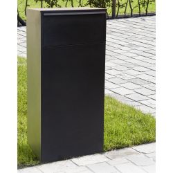 Practo Garden Keulen XL pakketbrievenbus achteruitname staal - mat zwart