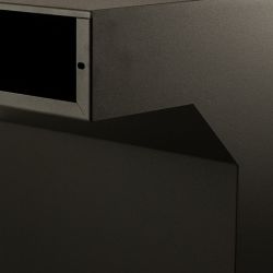 STOER! Flexibele postinbouwkast Berlijn 35-50cm. uitgevoerd in RAL-kleur naar keuze