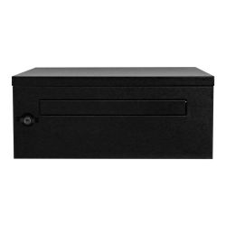 Brievenbusdeel voor Logixbox Frontbox pakketbrievenbus - zwart