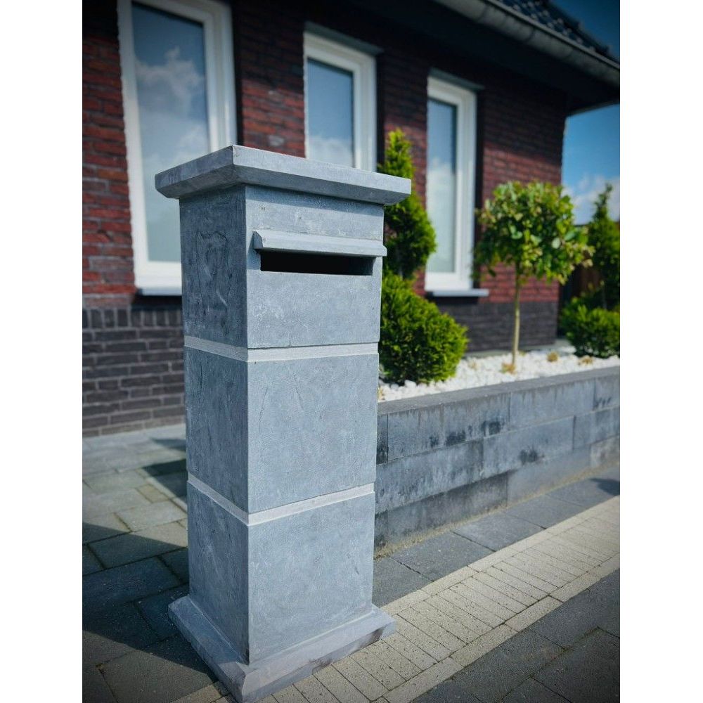 Basic 002 natuursteen brievenbus