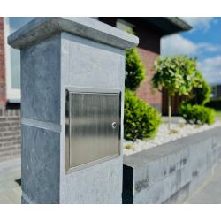 Basic 002 natuursteen brievenbus