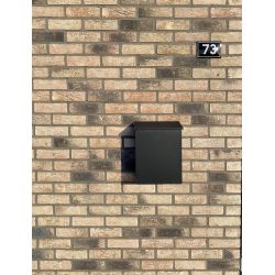 Brievenbus Stoer! Bern - Antraciet