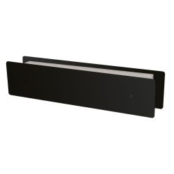 STOER! Brievenbus afsluiter London XL 385x80mm - zwart