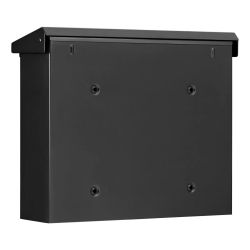 Burg-Wächter Amsterdam brievenbus met RVS palen - zwart