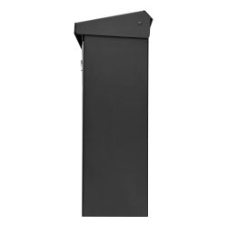 Burg-Wächter Amsterdam brievenbus met RVS palen - zwart