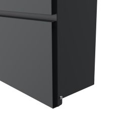 Practo Garden Dijon moderne brievenbus met palen staal - antraciet/zwart