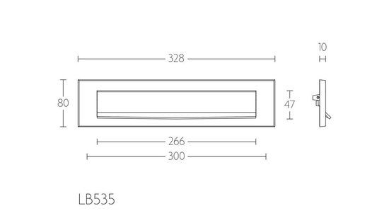 Formani BASICS LB535 briefplaat Brons
