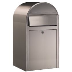 Bobi Grande brievenbus en Round statief - RVS