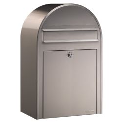 Bobi Classic brievenbus en Round statief - RVS