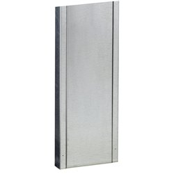 Allux 8900 brievenbus met paal 1001 staal - gegalvaniseerd