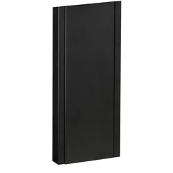 Allux 8900 brievenbus met paal 1001 staal - zwart