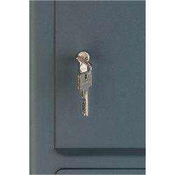 SafePost 80PZ brievenbus met pakketvak staal en profielcilinderslot - antracietgrijs