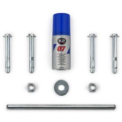 SafePost 80PZ brievenbus met pakketvak staal en profielcilinderslot - antracietgrijs